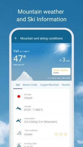 Weather & Radar für Android