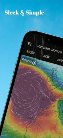 Погодный радар—Прогноз и карты для Android