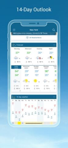 iOS 版 Weather&Radar:Weather forecast