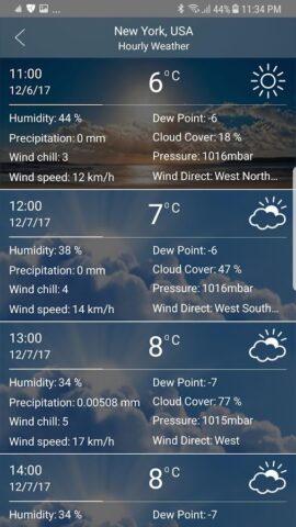 Android için Hava durumu – hava radar