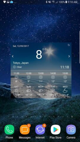 Wetter de – Wettervorhersage für Android