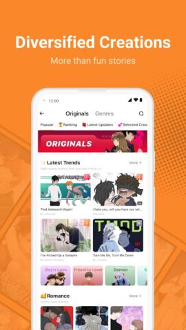 Android için WebComics – Webtoon & Manga