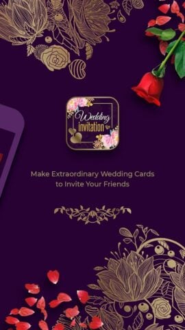 Wedding Invitation Card Maker für Android
