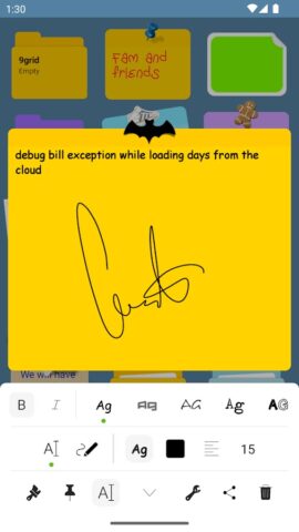 WeeNote Notes and Widget cho Android