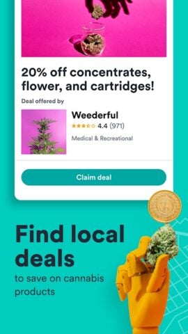 Android용 Weedmaps: Find Weed & Delivery