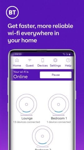 Android 版 Whole Home Wi-Fi from BT