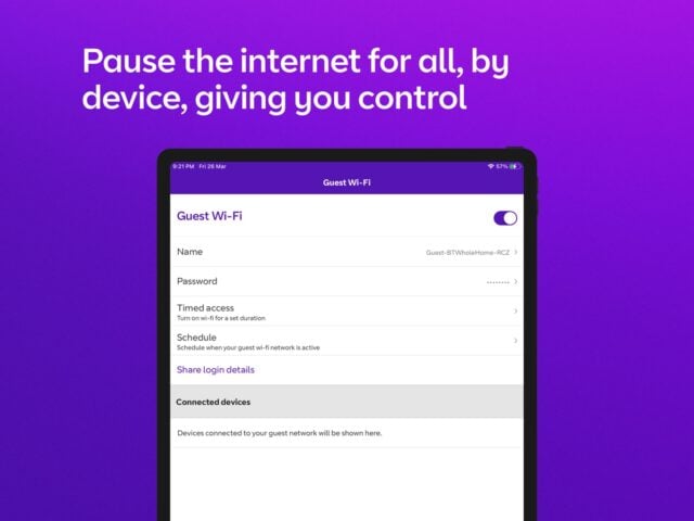 iOS 版 Whole Home Wi-Fi from BT