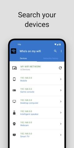 Android 版 誰在我的 wifi 上網