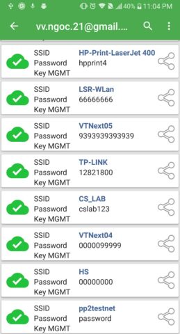 Android용 WiFi Password Recovery — Pro