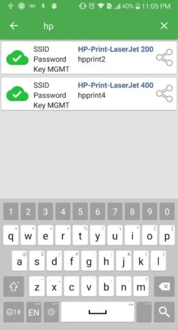 Android 版 WiFi Password Recovery — Pro
