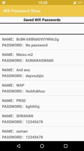 Wifi Password Show pour Android
