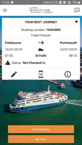 Wightlink Isle of Wight Ferry per Android