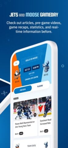 Winnipeg Jets per iOS