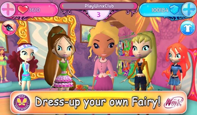 Android 版 Winx Club: Winx Fairy School