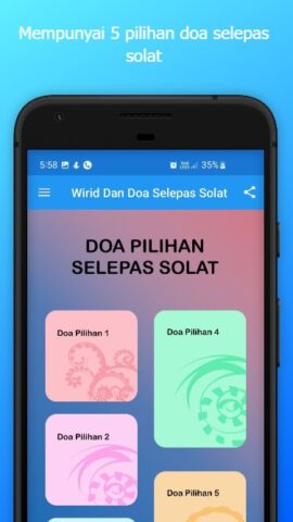 Android 版 Wirid Dan Doa Selepas Solat