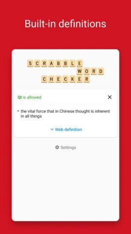 Word Checker for SCRABBLE für Android