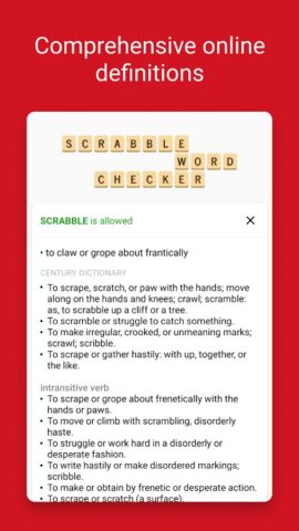 Android 版 Word Checker for SCRABBLE