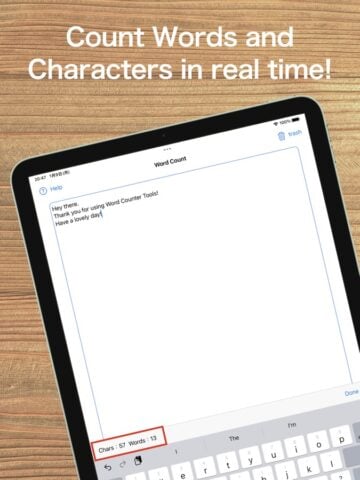 Word Count – Check Text & Char for iOS