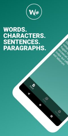 Word Counter – Zählwörter, Sät für Android