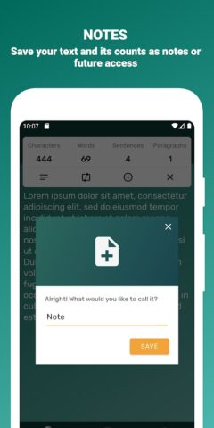Contador de palavras -Contagem para Android