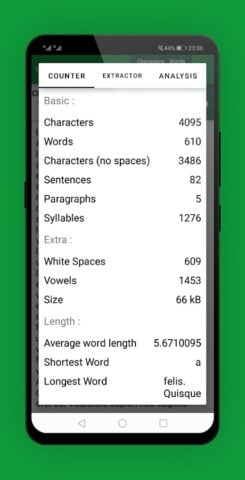 Word Counter: Count Words Tool für Android