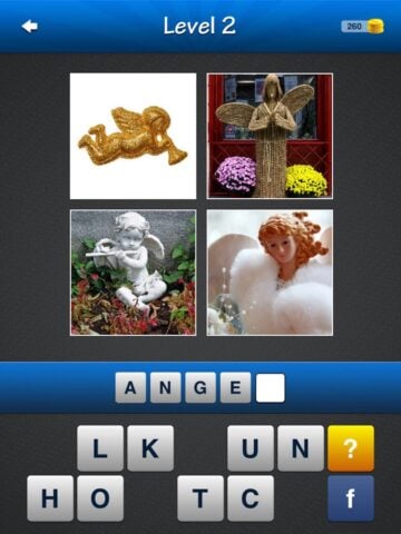 Word Game ~ Free Photo Quiz with Pics and Words สำหรับ iOS