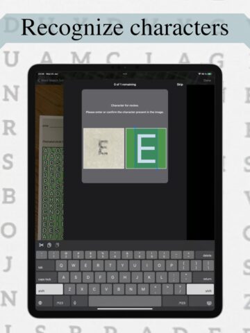 iOS 用 Word Search Scanner and Solver