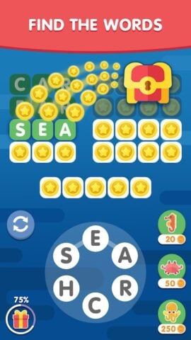 Android 用 Word Search Sea: Word Puzzle