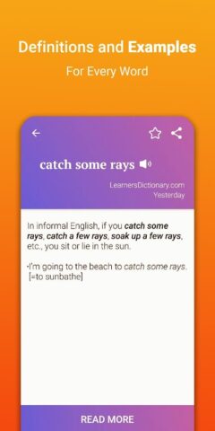 Word of the Day – Vocabulary for Android