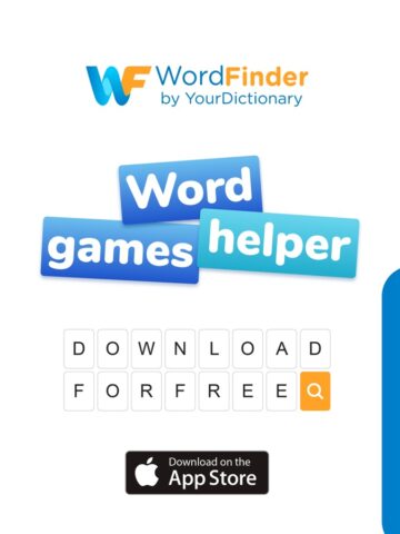 iOS için WordFinder by YourDictionary