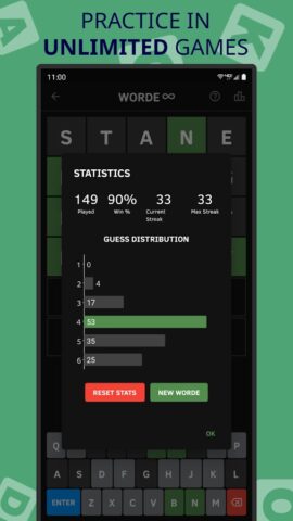 Worde: Daily & Unlimited per Android