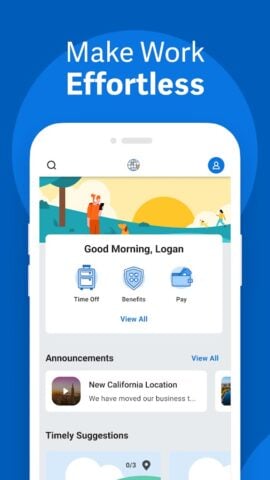 Workday لنظام Android