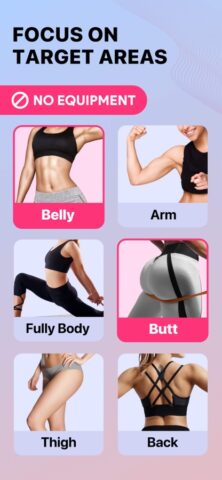 Exercices chez soi pour femmes pour iOS