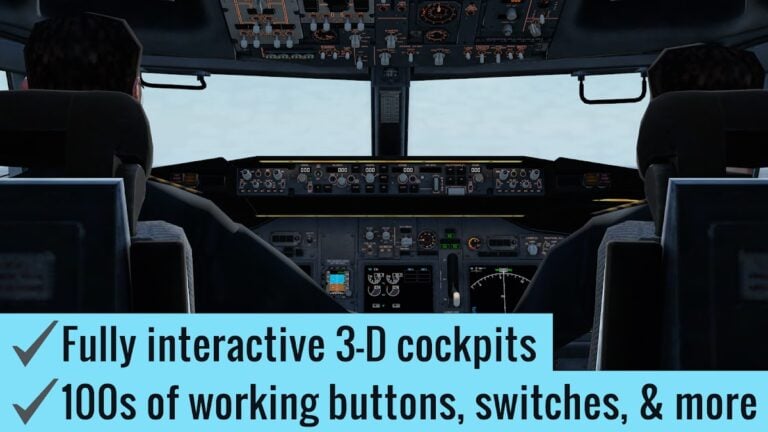 X-Plane Flight Simulator per Android