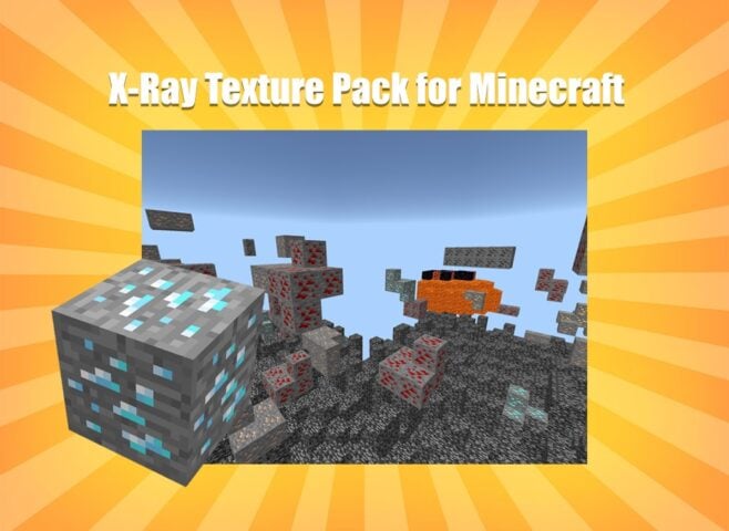 X-Ray Mod for Minecraft لنظام Android