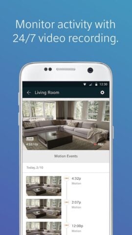 Android 用 XFINITY Home