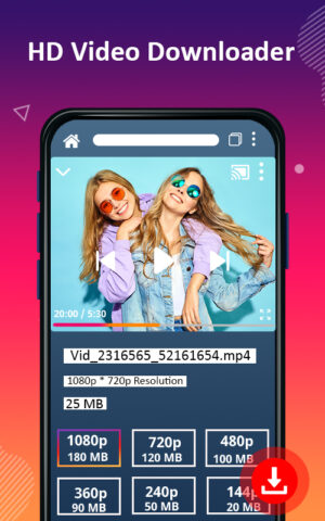 XXVI Video Downloader for Android