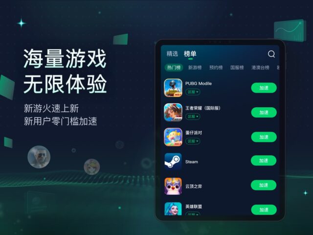 迅游手游加速器 – 全球游戏网络加速助手 para iOS