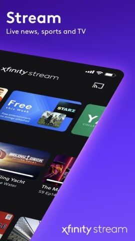 Xfinity Stream untuk Android