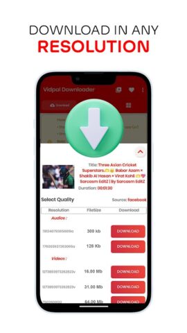 Y2 Down – Mp3 & Mp4 Downloader لنظام Android
