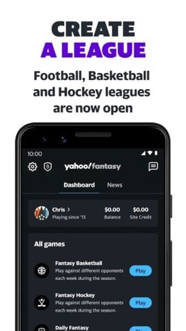 Yahoo Fantasy: Football & more for Android
