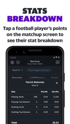 Yahoo Fantasy: Football & more per Android