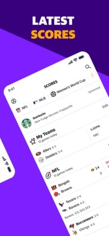iOS için Yahoo Sports: Scores and News