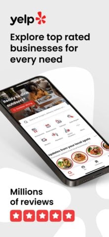 Yelp: Food, Delivery & Reviews untuk iOS