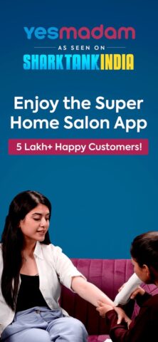 iOS 版 Yes Madam – Salon at Home App
