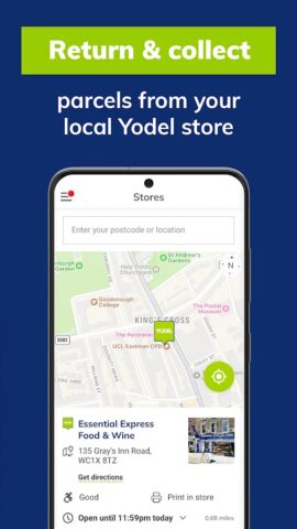 Yodel Parcel Tracker & Returns pour Android