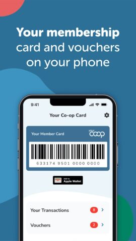 Your Co-op membership pour Android