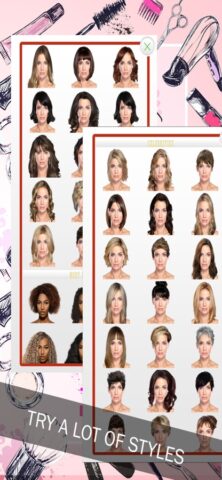 Your Woman Hairstyle Try On สำหรับ iOS