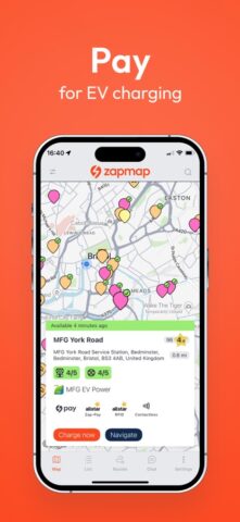 Zapmap: EV charging in the UK for iOS