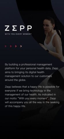 Zepp (formerly Amazfit) per iOS